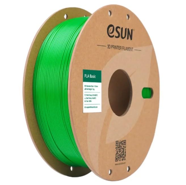 eSUN PLA Basic 3D Printing Filament Green, 1.75mm, Net Weight-1kg-picture-21