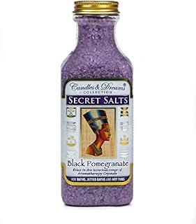 Candles And Dreams Hot tub spa/Bath aromatherapy scents crystals (Black Pomegranate) Vegan (500g)