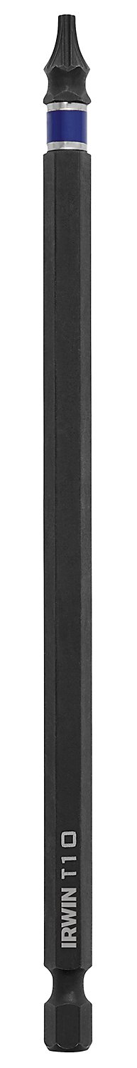 Embout de tournevis T10 cassé ? Pack de 10 embouts d'impact longs IRWIN 1838511
