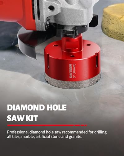 DAYDOOR Diamond Hole Saw Kit