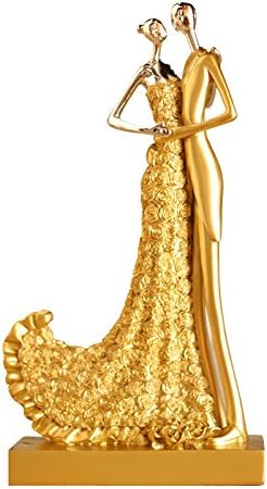 JDYee Wedding Memorial Gift, Designer Figure Sculpture, Figurines and Statues Ornament Crafts for Home Living Room Office Decoration/Decorative Centrepiece - Art Decor