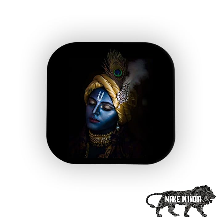Tcredible 360 ° Rotation Mobile Compatible Holder Grip & Stand for Phones & Tablets Selfie Holder SOCKET Unskretchable Super hd Matte Finished Cell Phone Finger Stand | Expanding Mobile Stand Grips for Android Smartphones (krishna-God) (B0917J533R) Amazon Price History, Amazon Price Tracker