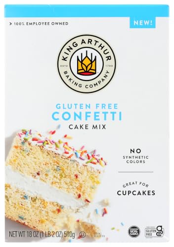 King Arthur Confetti Cake Mix, Gluten Free, 18oz
