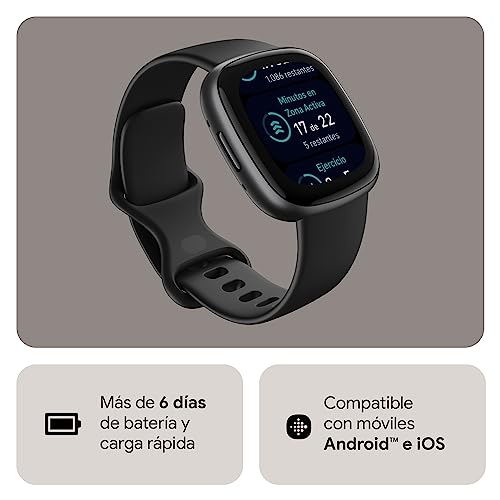 Miniatura 2 de Google Fitbit Versa 4 smartwatch, con Google Health Premium