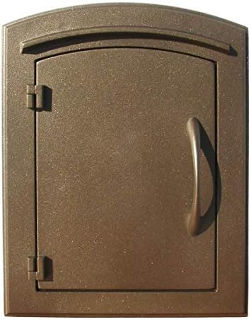 Manchester Security Drop Chute Mailbox - Bronze - 12in.