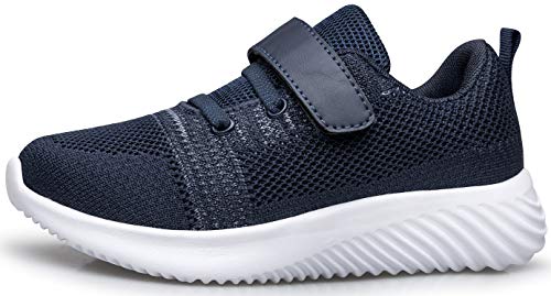 Wonvatu Toddler Little Kid Sneakers Boys Girls Cute Strap Walking Athletic Running Sports Shoes