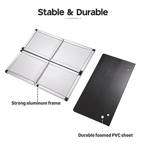 image for Yescom Popup Promotional Counter Table Booth Portable Demo Display Ban