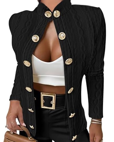Image of CHICME Women's Argyle Cable Knit Cropped Jacket
