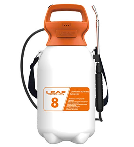 AIQI Electric Sprayer,One-button Operation,8Liter,USB Charging And Adjustable Nozzle,Multi-Purpose For Gardening, Fertilizing, Cleaning & General Use Spraying