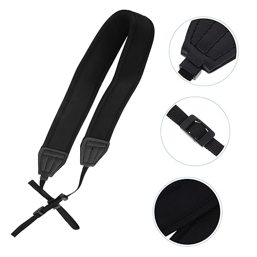 GAROZATION Correa De Cámara Ajustable Fotógrafos, Ergonómica y Ligera, Correa De Hombro y Cuello Para Uso Exterior, Compatible Mayoría De Cámaras, Color Negro - imagen 4