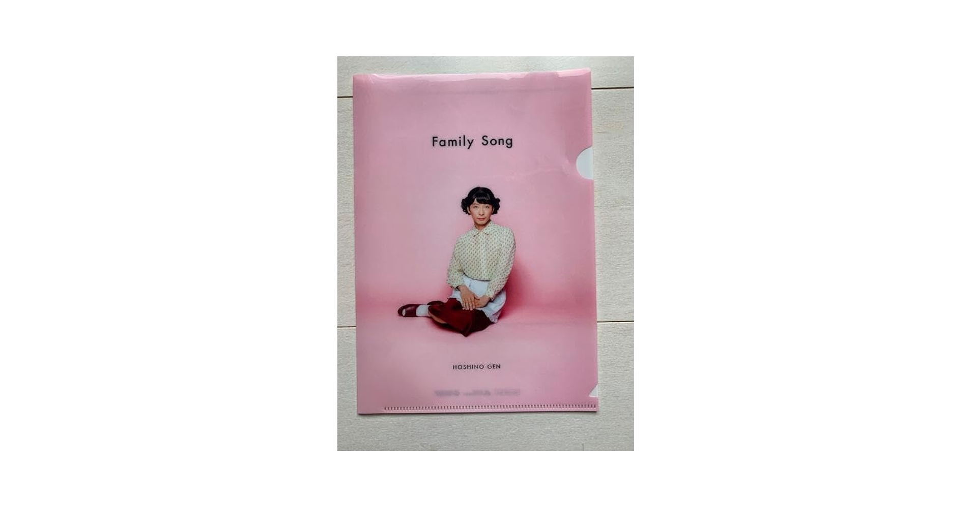 Amazon.co.jp: 星野源Family Song初回クリアファイル : 文房具