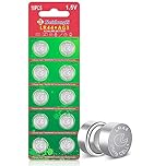 LR44 AG13 357 303 SR44 Battery 1.5V Button Coin Cell Batteries 10 packs 【3-Year Warranty】