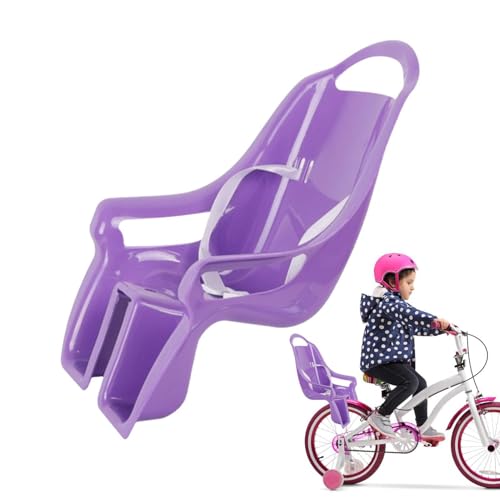 Generisch Kinderfahrrad Puppensitz Hinten Puppen Fahrradsite Doll Bike Seat Mit Aufkleber DIY Für Fahrrad Puppen Sitz Kinderfahrrad Zubehör Zwei Farben Zur Auswahl Geeignet Für Den Fahrradsattel