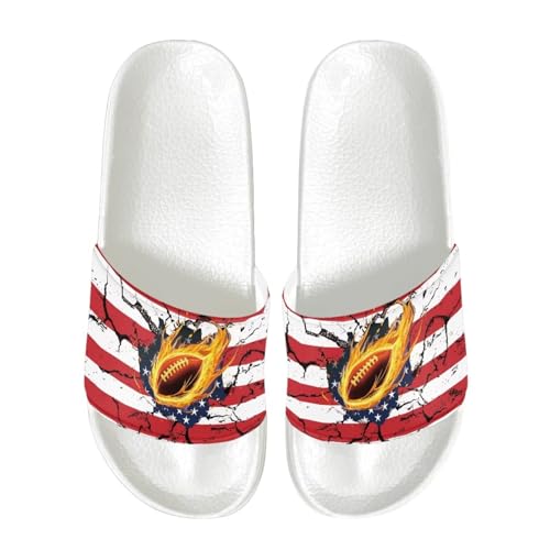 Mens Summer Slippers Non Slip Bathroom Shower Slides Indoor Home Slipper Outdoor Garden Beach Sandals SizeUS 6-13.52