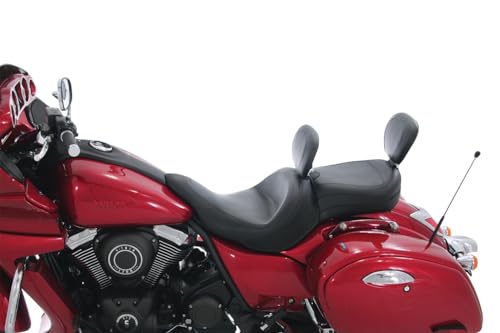 Mustang 2011-'19 Vulcan 1700 Vaquero Passenger Backrest Suitable for Kawasaki - Black