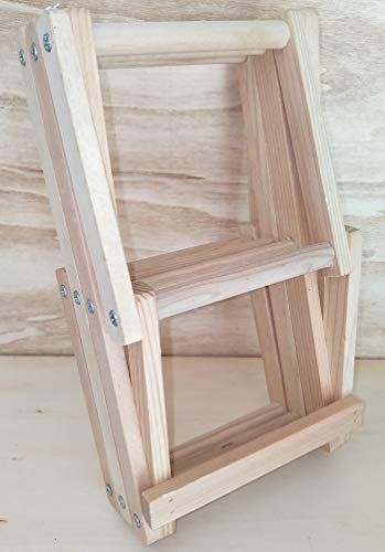 Soporte para botellas de vino de madera Cherish Wood plegable 5 botellas miniatura 3
