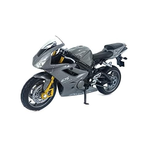 Welly Die Cast Motorcycle Silver Triumph Daytona 675 Cover