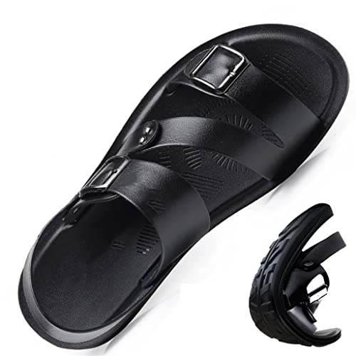 SandalsMen Trending Outdoor Non-Slip Beach Slippers Men's Sandals(D,41 Code)