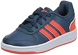 Cordones adidas Hoops 2.0, Basketball Shoe, Crew Navy/True Orange/Cloud White, 36 EU