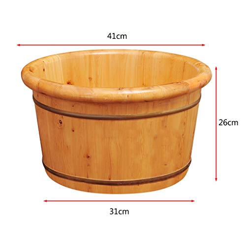Spa de Pies de Madera Cedro, Masaje y Baño 26 cm miniatura 5