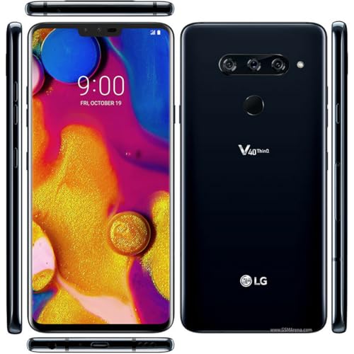 Image of EmBed Matte Fiber Display Guard for LG V40 ThinQ - Unbreakable, Ultra-Thin, Lightweight Matte Finish Screen Protector with Easy Installation Kit