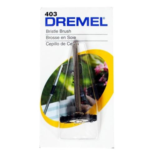 Image of Dremel 403-02 Nylon Bristle Brushes (2 Pack), 3 /4 inch Diameter