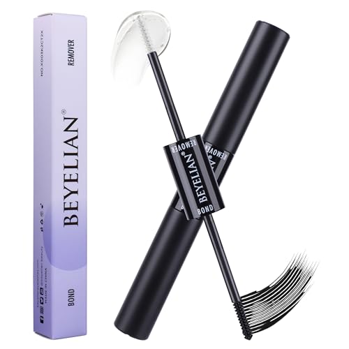 BEYELIAN 2-in-1 Lash Remover, Cluster Lash Glue Remover for DIY at Home Non-irritating Mascara Wand 10g