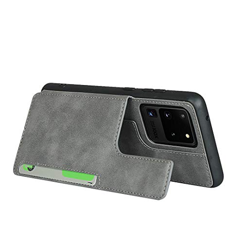Portemonnee telefoonhoesje voor Samsung Galaxy S20 Ultra (grijs) - Image 5