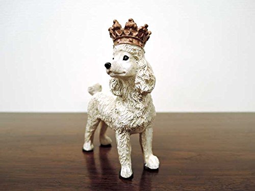 アンティーク　プードル置き物 Amazon.co.jp: ノーブルプードル プードル トイプードル 置物 犬 イヌ