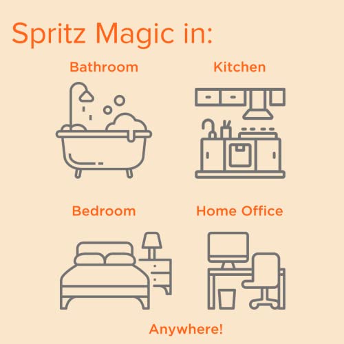 citrus magic odor eliminator air freshener spray for home orange blast 3-ounce pack of 3