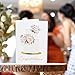 apearrie Wedding Card, Gold Foil Wedding Cards for Bride and Groom