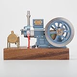 Éducatif et décoratif : Idéal pour les passionnés de tous âges, ce modèle sert doutil pédagogique pour comprendre le fonctionnement interne des premiers moteurs. Son esthétique vintage en fait également une charmante pièce décorative pour les bureaux, les ateliers ou les espaces de vie.