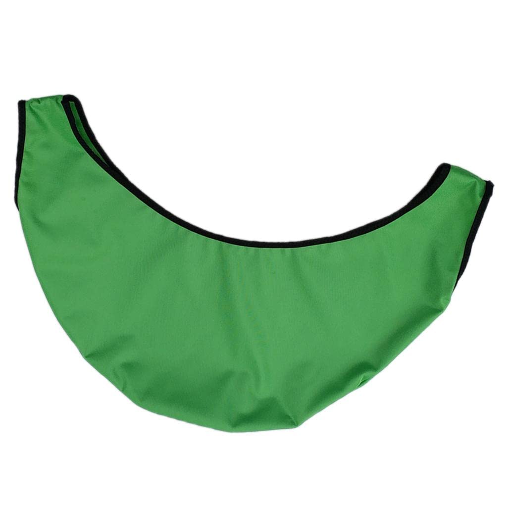 Kesoto Bag Storage and Cleaner Holder See-Saw Cleaner Microfiber Ball Polisher and Carrier, Green