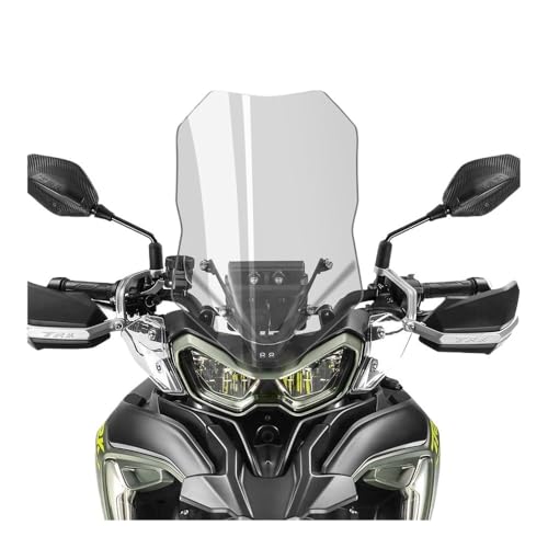 Bulle en Verre pour TRK702 et TRK702X, Finition Premium pour Pare-Brise Moto