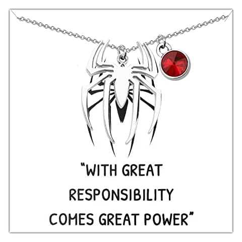 Spider Charm Inspirational Necklace by KUIYAI Cover