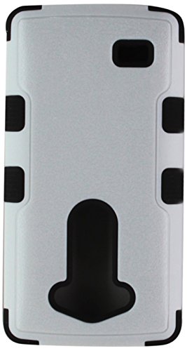 MyBat Carrying Case for LG C40 Leon/H320 - Retail Packaging - Black/Gray