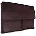 Produktbild ROYALZ Leder Schutztasche für Lenovo Miix 510 Tasche (ohne Tastatur) (auch für Lenovo Miix 310 und 700 geeignet) Ledertasche Retro Vintage Look rot-braun