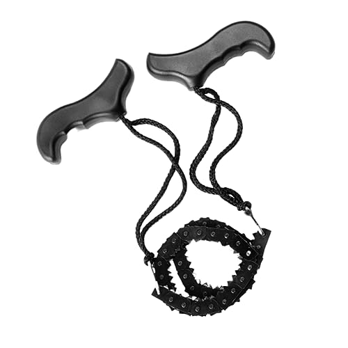 Kisangel 1pc Portable Pocket Lightweight for Camping Hiking and Backpacking High Tensile Manganese for Efficient Cutting More Compact Design for Easy Carrying