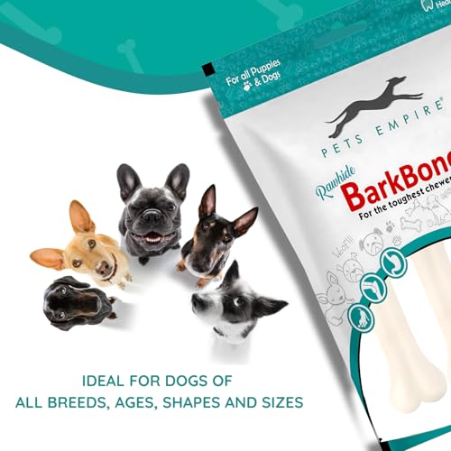 Image of Pets Empire Rawhide Bone for Dogs | Pack of 3inch 36pcs | Rawhide Pressed Chew Stick Young Adult Dog Treat & Dog Food | Dog Treats for Small Breed Sizes Dogs