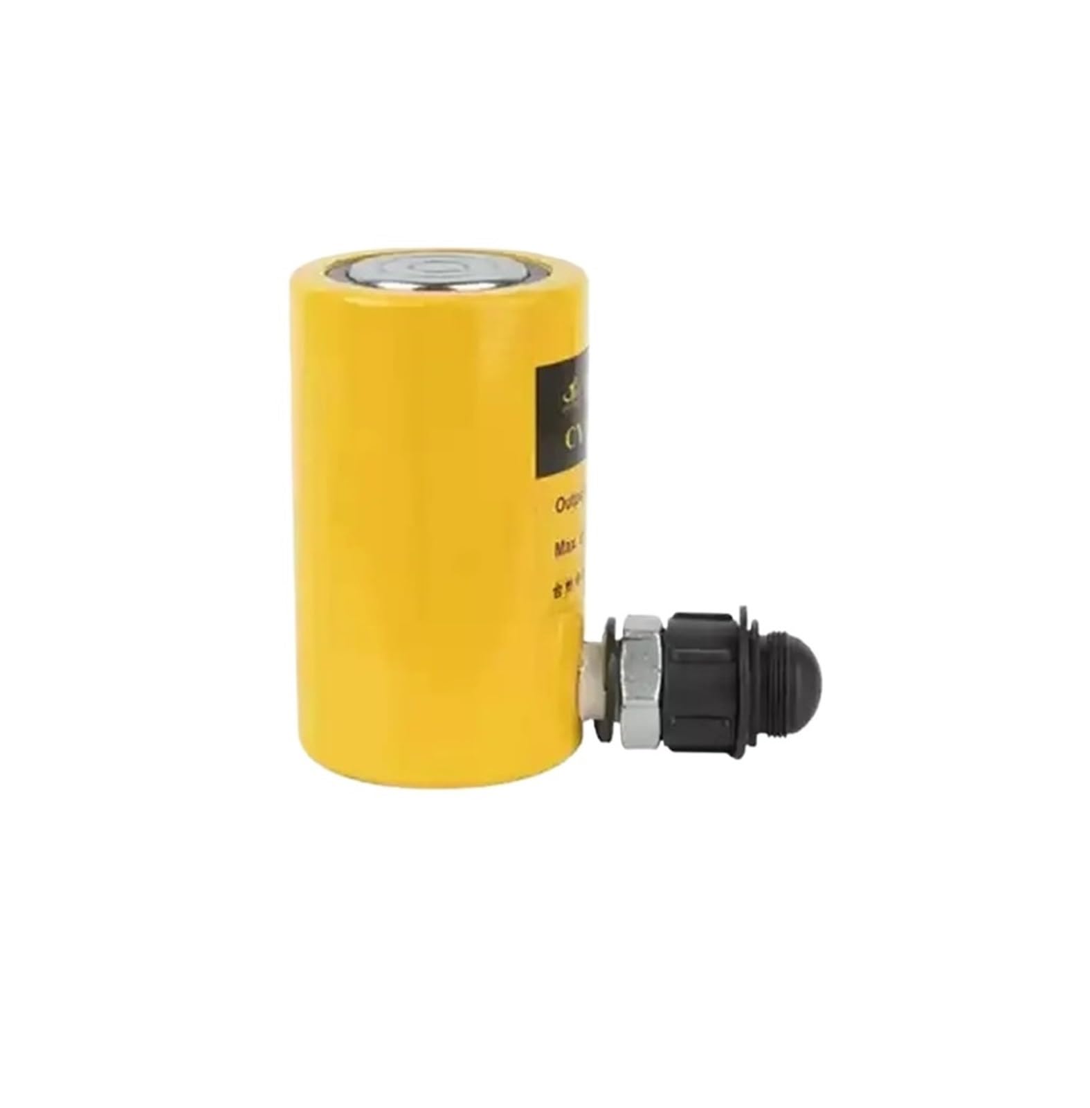 DUOCAI Hydraulic Ram Jack Multi-Section Stroke High Pressure Hydraulic Jack 10T/20T/30T Portable Hydraulic Cylinder Single Acting Hydraulic Cylinder for Industrial(A)