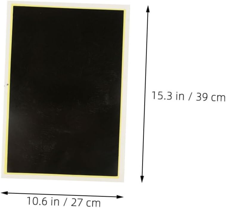Generic 6pcs Engraving Paper for Crafts Color Paper for Marking Machines for Glass Cutting and Etching Ensures Precise Detailing for Creative Projects and DIY Enthusiasts