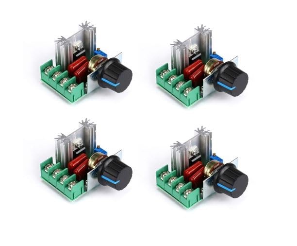 SP Electron 2000W SCR Triac Electric Voltage Regulator, Thyristor Module, E-Dimmer AC 220V - Temperature/Motor Speed Controller, Light Dimmer (Pack of 4)-image-15