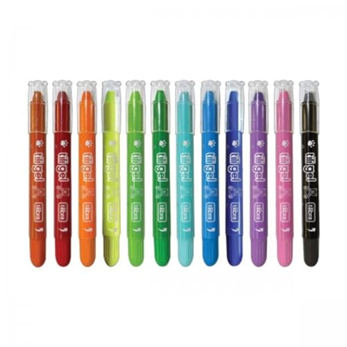 Tilibra - Giz Retrátil Tili Gel 12 cores - Tilibra