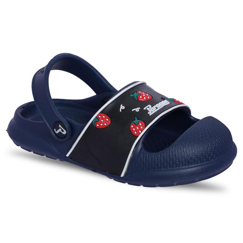 PARAGON EVK8000C Kids Dark Royal Blue Clogs | Stylish Clogs Sandal for Kids with Durable Anti-Skid Sole, Cushioned Foot Support & Sturdy Build | Ideal for Outdoor Use (B0CJRBVDBT) Amazon Price History, Amazon Price Tracker
