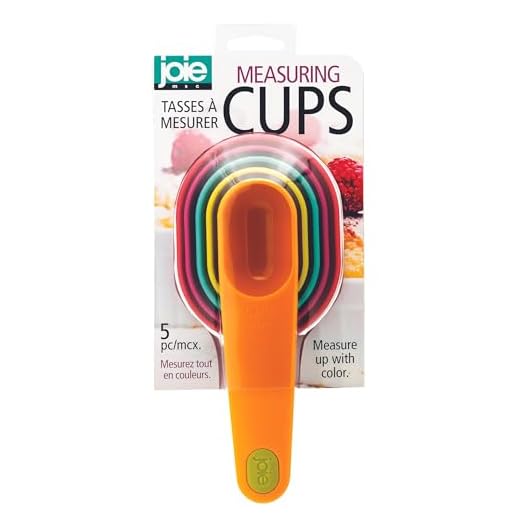 Joie Plastic Measuring Cup Set