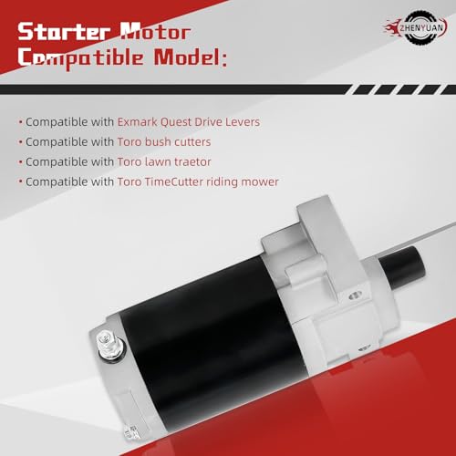Motor de Arranque Compatible con Toro TimeCutter Cortadora de Césped Montada miniatura 3
