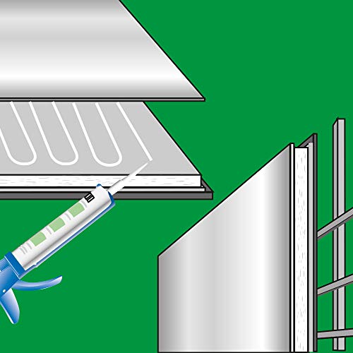 Mastic adhésif Weicon Flex 310 M Classic pour réaliser des joints blancs - 5