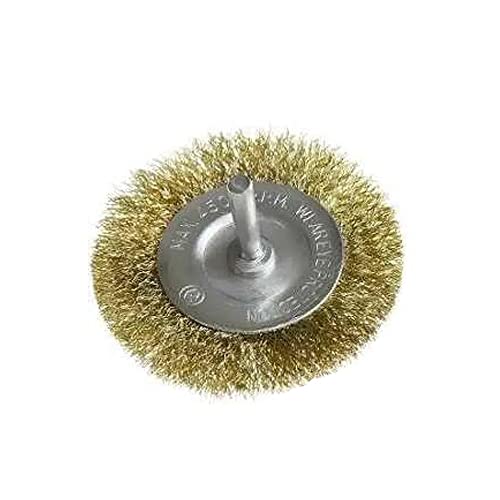 Jogo escova de aço pincel / copo e circular com 5 peças - Brasfort