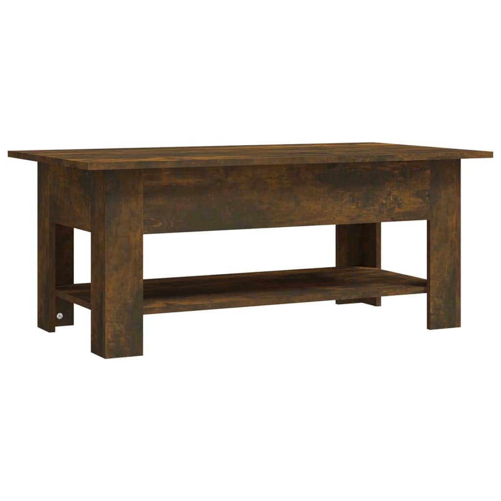 Couchtisch Räuchereiche 102x55x42 cm Spanplatte