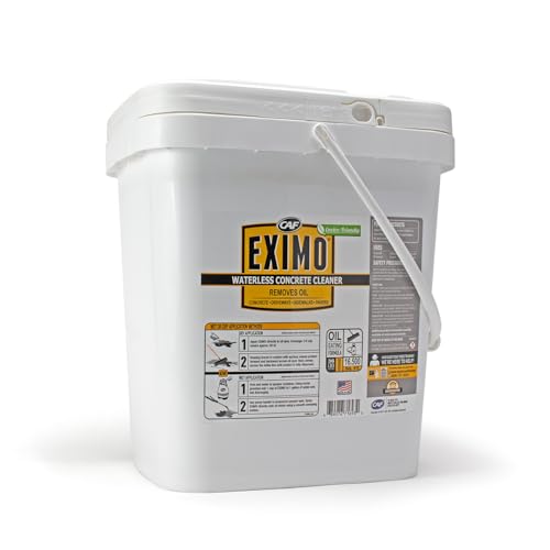 CAF Outdoor Cleaning EXIMO Waterless Concrete Cleaner, Oil Stain Remover
